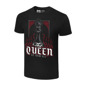 Charlotte Flair "Queen Of Them All" Authentic T-Shirt T-Shirt PW Catalog