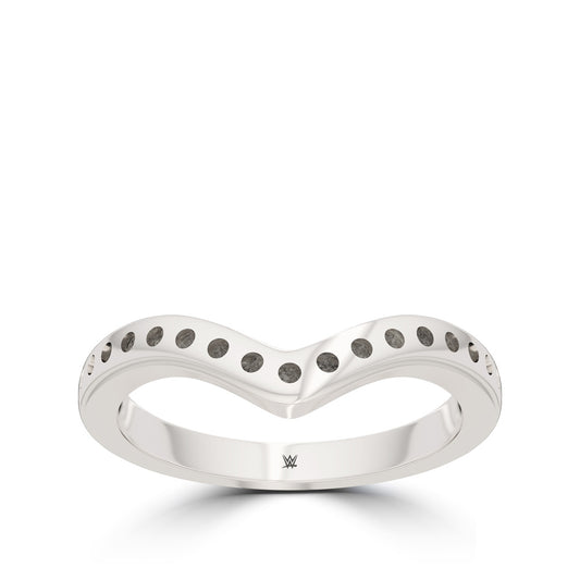 Charlotte Flair Bixler Beaded Stackable Ring in Sterling Silver PW Catalog