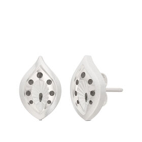 Charlotte Flair Bixler Earrings in Sterling Silver