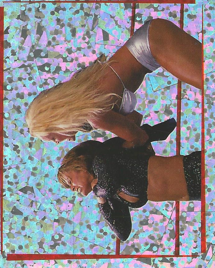 WWF Smackdown Stickers 2000 Debra Foil #222
