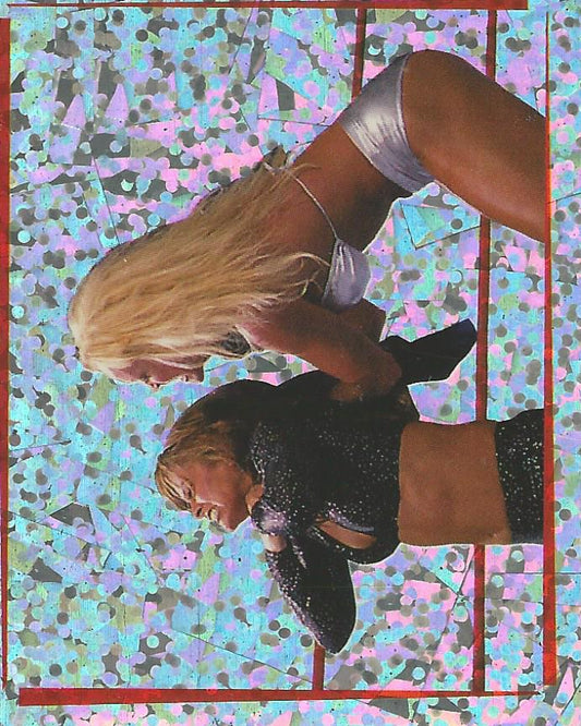 WWF Smackdown Stickers 2000 Debra Foil #222