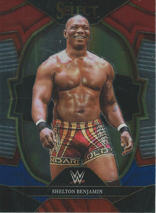 WWE Panini Select 2023 Red/Silver/Blue Shelton Benjamin #60