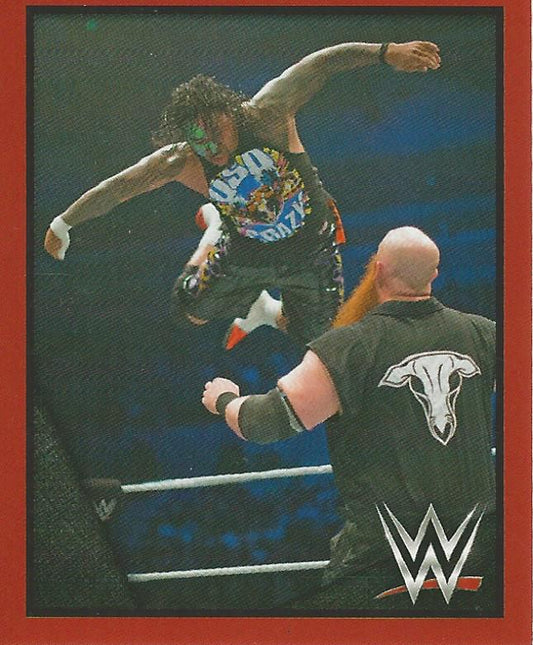 WWE Topps Then Now Forever 2016 Stickers Usos #222
