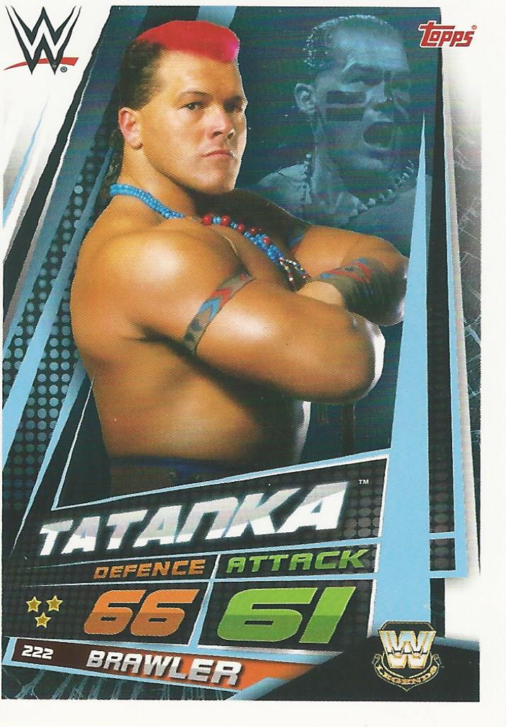 WWE Topps Slam Attax Universe 2019 Tatanka #222