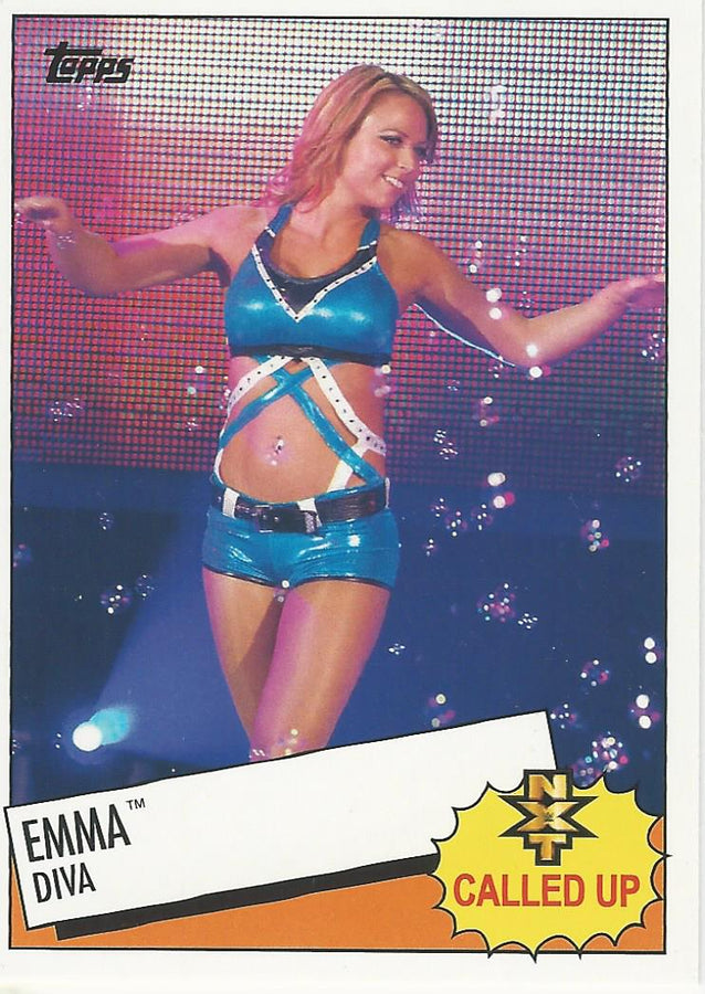 WWE Topps Heritage 2015 Emma 22 of 30 trading card PW Catalog