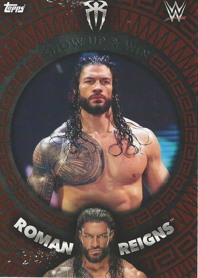 Topps WWE Superstars 2021 Roman Reigns #223