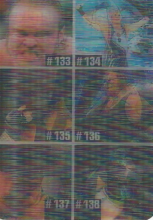 WWE Prominter Animotion 2005 Checklist #23 Snitsky, Rob Van Dam, Undertaker, Hurricane