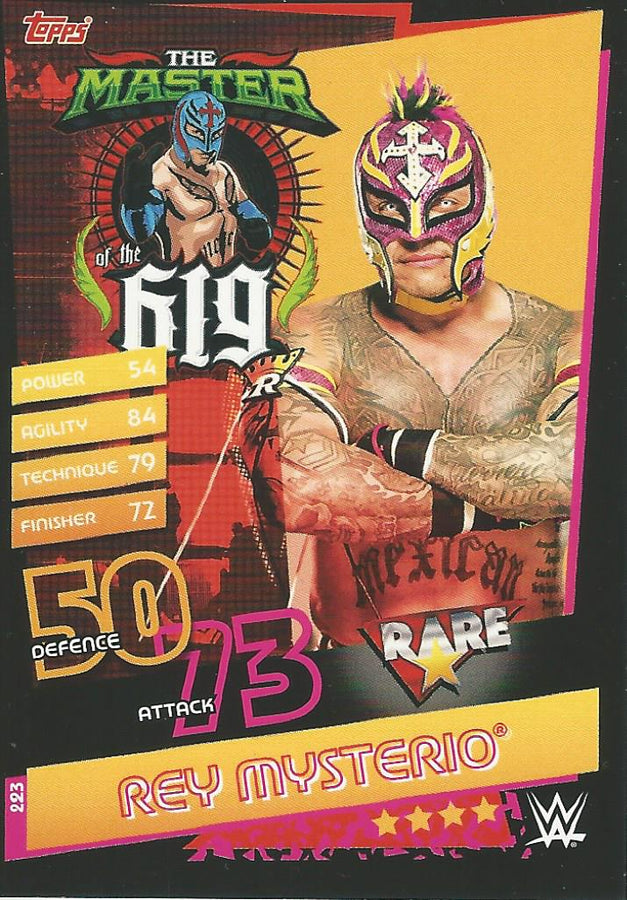 WWE Topps Slam Attax Reloaded 2020 Rey Mysterio #223
