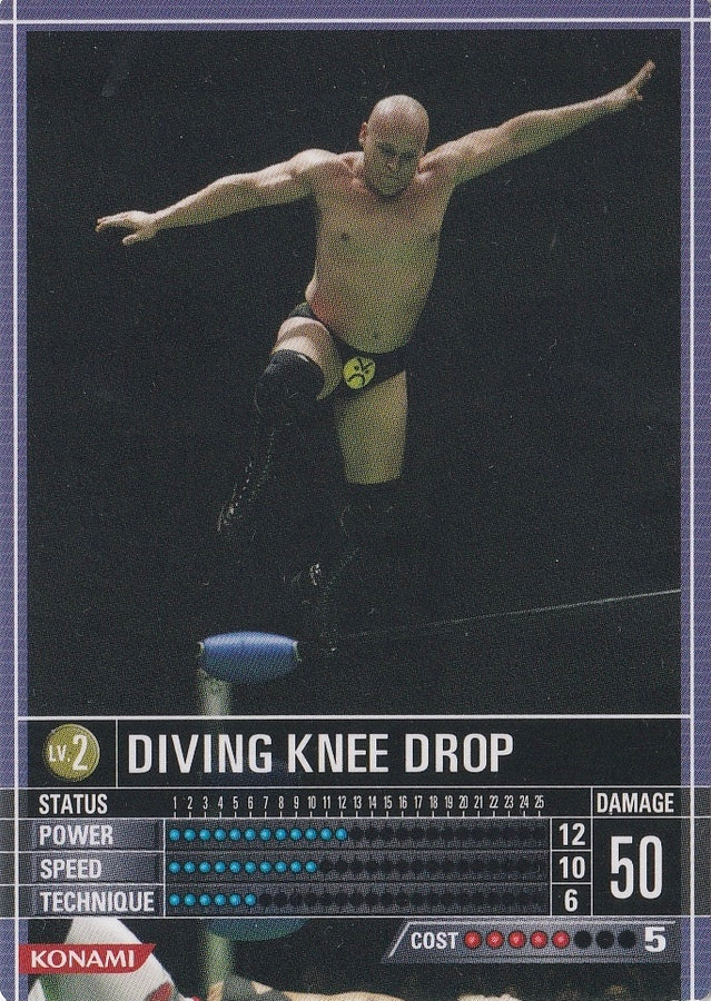 Diving Knee Drop