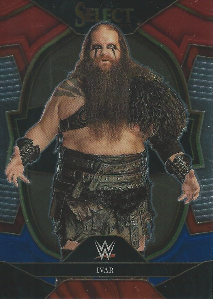 WWE Panini Select 2023 Red/Silver/Blue Ivar #62