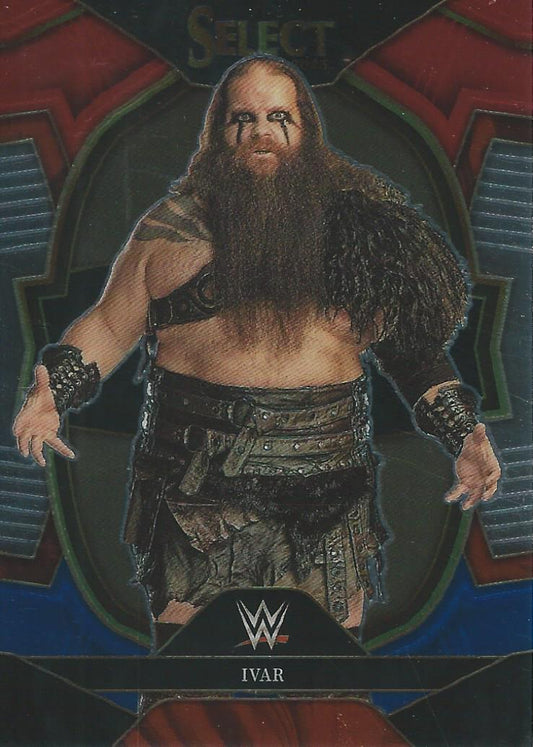 WWE Panini Select 2023 Red/Silver/Blue Ivar #62