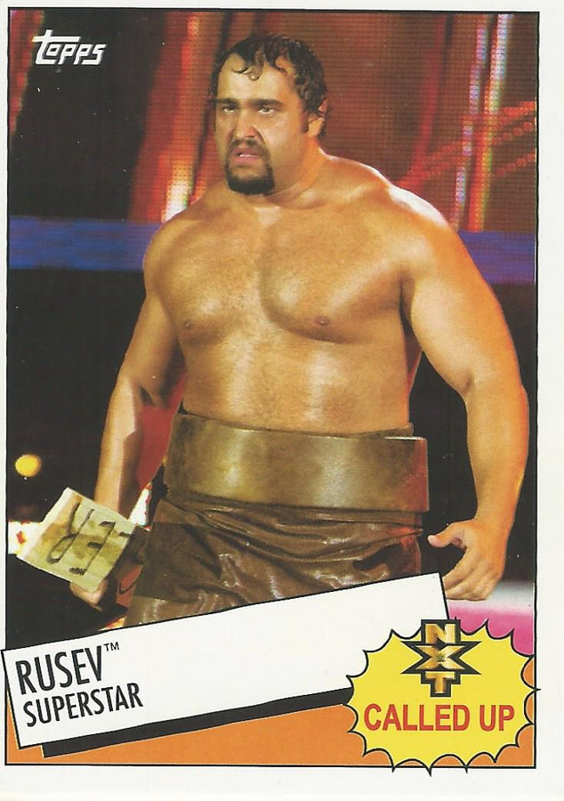 WWE Topps Heritage 2015 Rusev 24 of 30 trading card PW Catalog