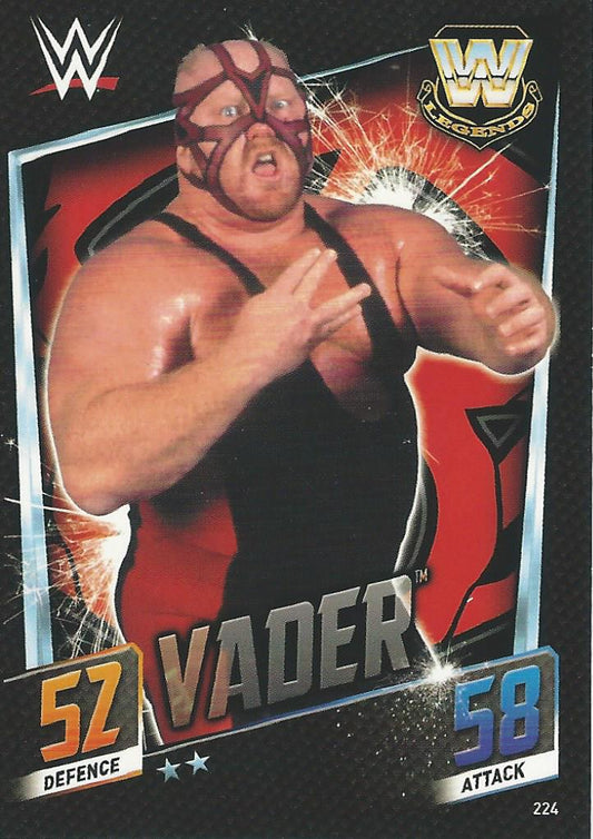 WWE Topps Slam Attax 2015 Then Now Forever Vader #224