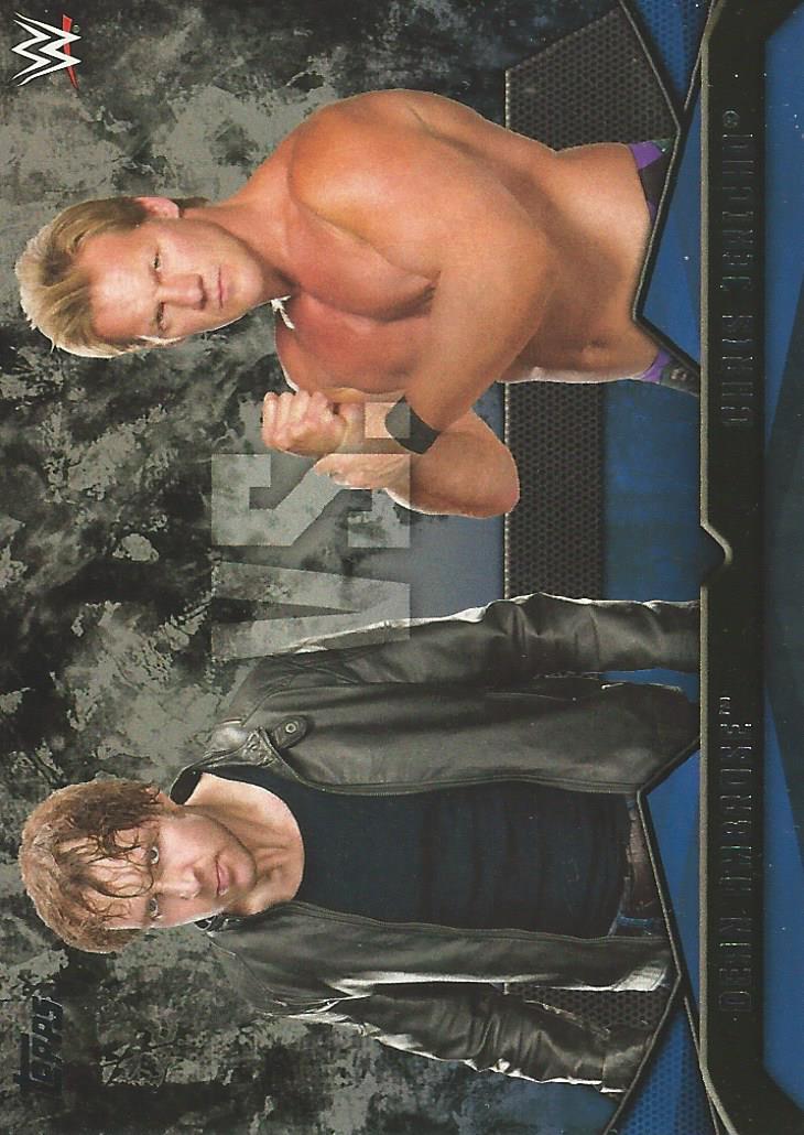 WWE Topps Then Now Forever 2016 Dean Ambrose vs Chris Jericho #4