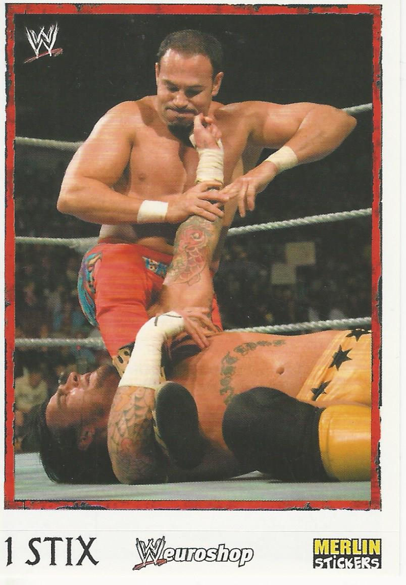 WWE Merlin Heros Stickers 2008 Chavo Guerrero #172