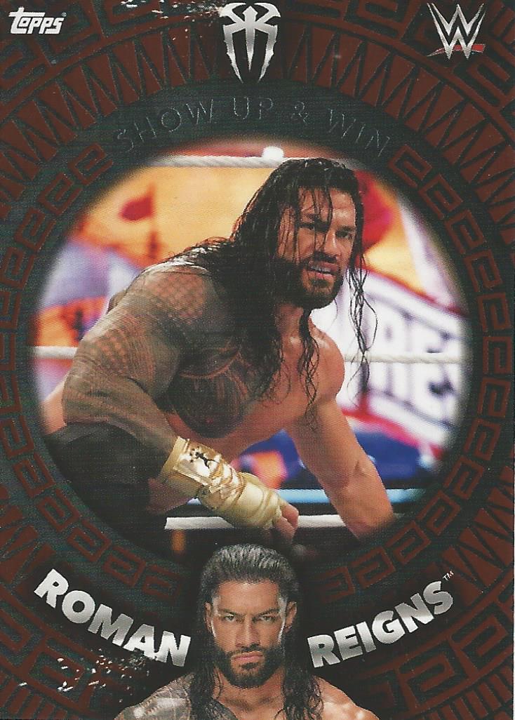 Topps WWE Superstars 2021 Roman Reigns #224