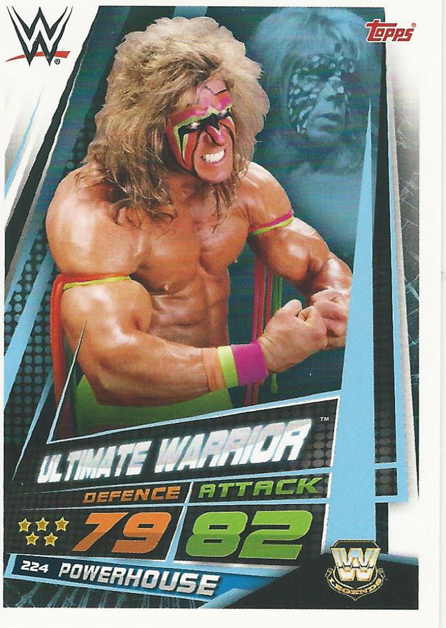 WWE Topps Slam Attax Universe 2019 Ultimate Warrior #224