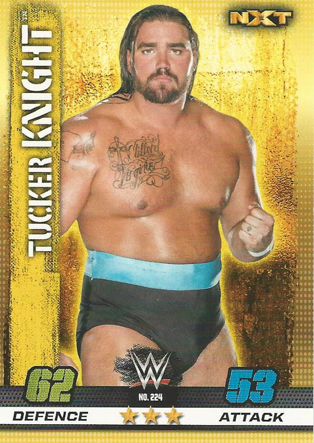 WWE Topps Slam Attax 10th Edition 2017 NXT Tucker #224