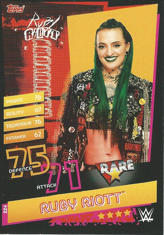 WWE Topps Slam Attax Reloaded 2020 Ruby Riott #224