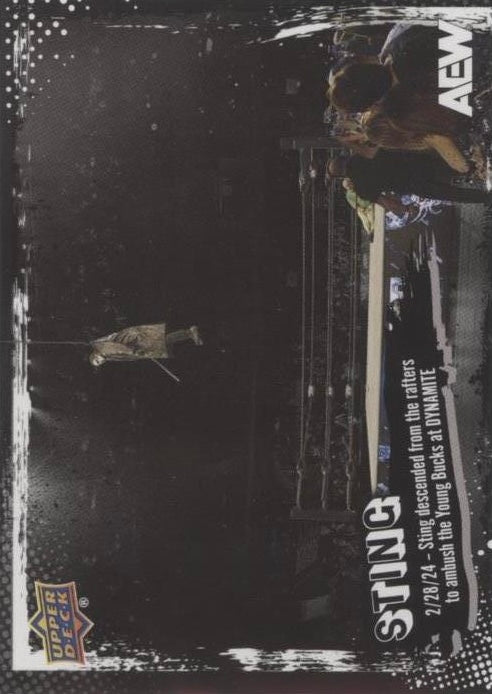 2/28/24 – Sting Descended From the Rafters to Ambush the Young Bucks at Dynamite