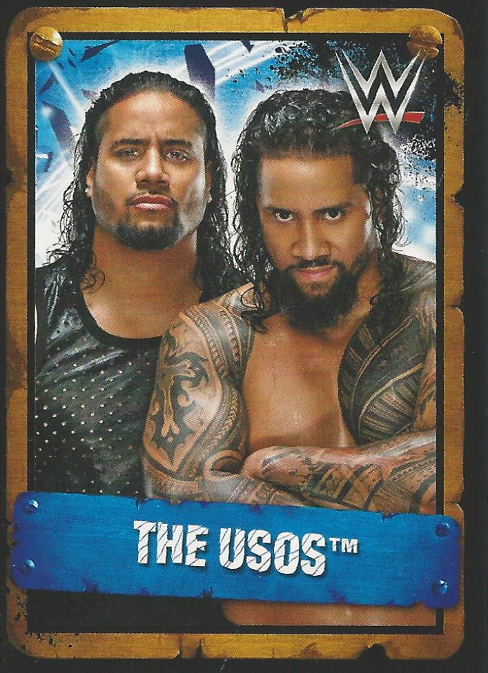 WWE Topps Stickers 2017 The Usos #225
