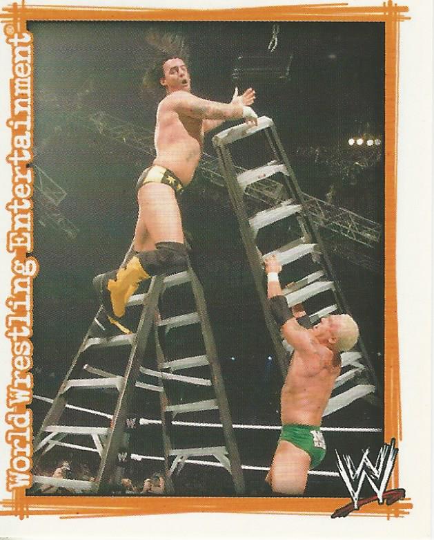WWE Topps Superstars Uncovered 2007 Sticker Mr Kennedy P5 trading card PW Catalog