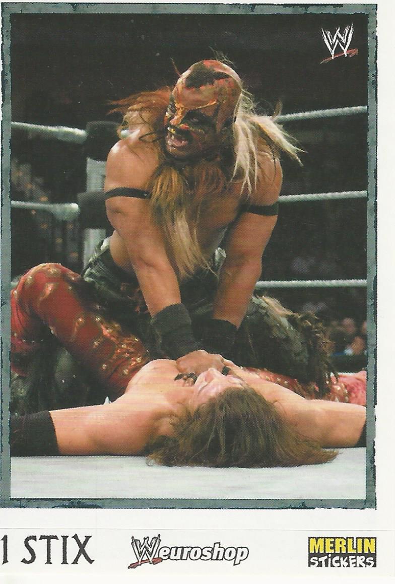 WWE Merlin Heros Stickers 2008 Boogeyman #187
