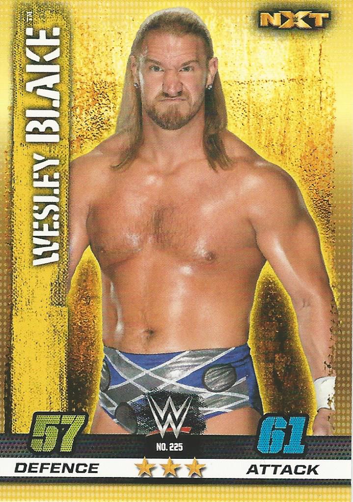 WWE Topps Slam Attax 10th Edition 2017 NXT Wesley Blake #225