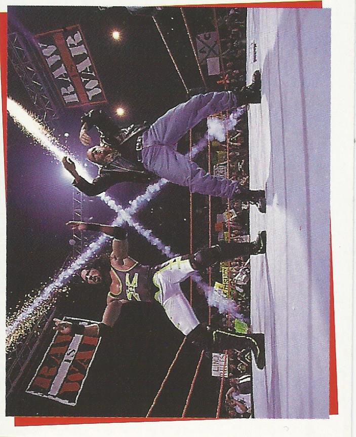 WWF Smackdown Stickers 2000 Triple H and X-Pac #225