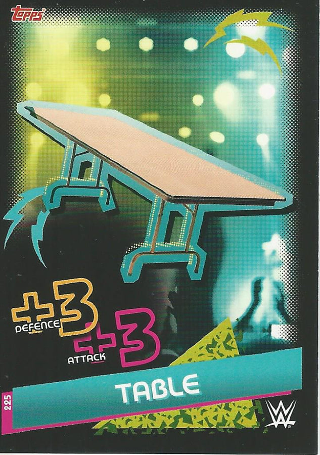 WWE Topps Slam Attax Reloaded 2020 Table #225