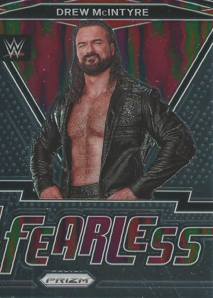 WWE Panini Prizm 2022 Fearless Drew McIntyre #18
