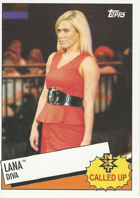 WWE Topps Heritage 2015 Lana 25 of 30 trading card PW Catalog
