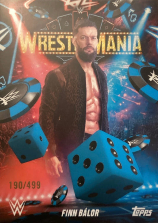 Finn Bálor trading card PW Catalog