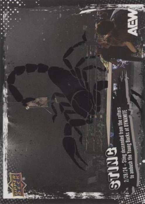 2/28/24 – Sting Descended From the Rafters to Ambush the Young Bucks at Dynamite