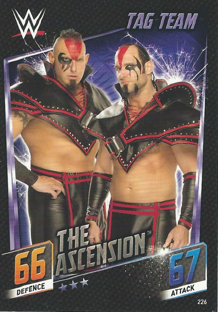 WWE Topps Slam Attax 2015 Then Now Forever The Ascension #226