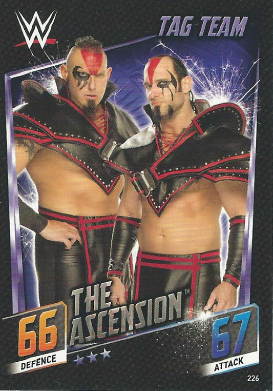 WWE Topps Slam Attax 2015 Then Now Forever The Ascension #226