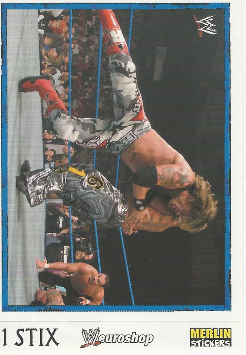 WWE Merlin Heros Stickers 2008 Edge #195