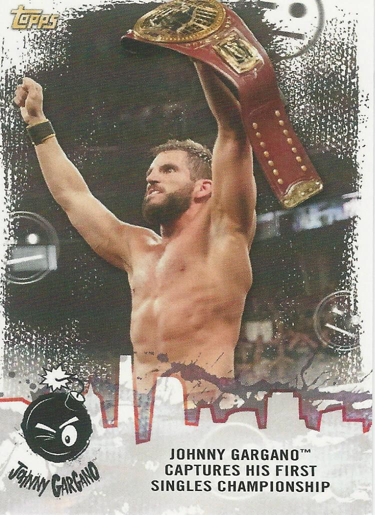 WWE Topps NXT 2020 Johnny Gargano JG-16 trading card PW Catalog