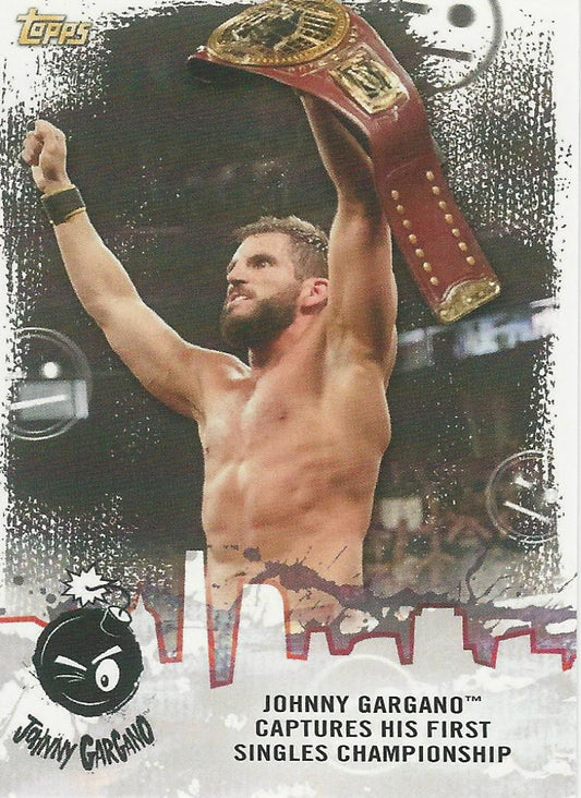 WWE Topps NXT 2020 Johnny Gargano JG-16 trading card PW Catalog