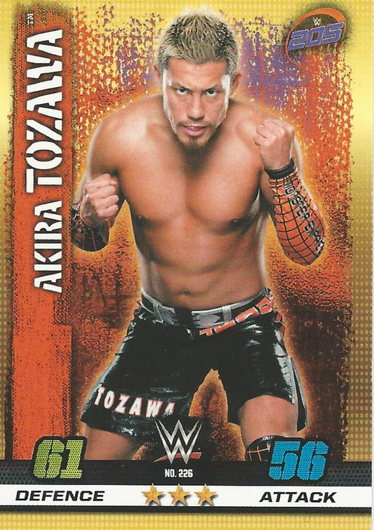 WWE Topps Slam Attax 10th Edition 2017 Akira Tozawa #226