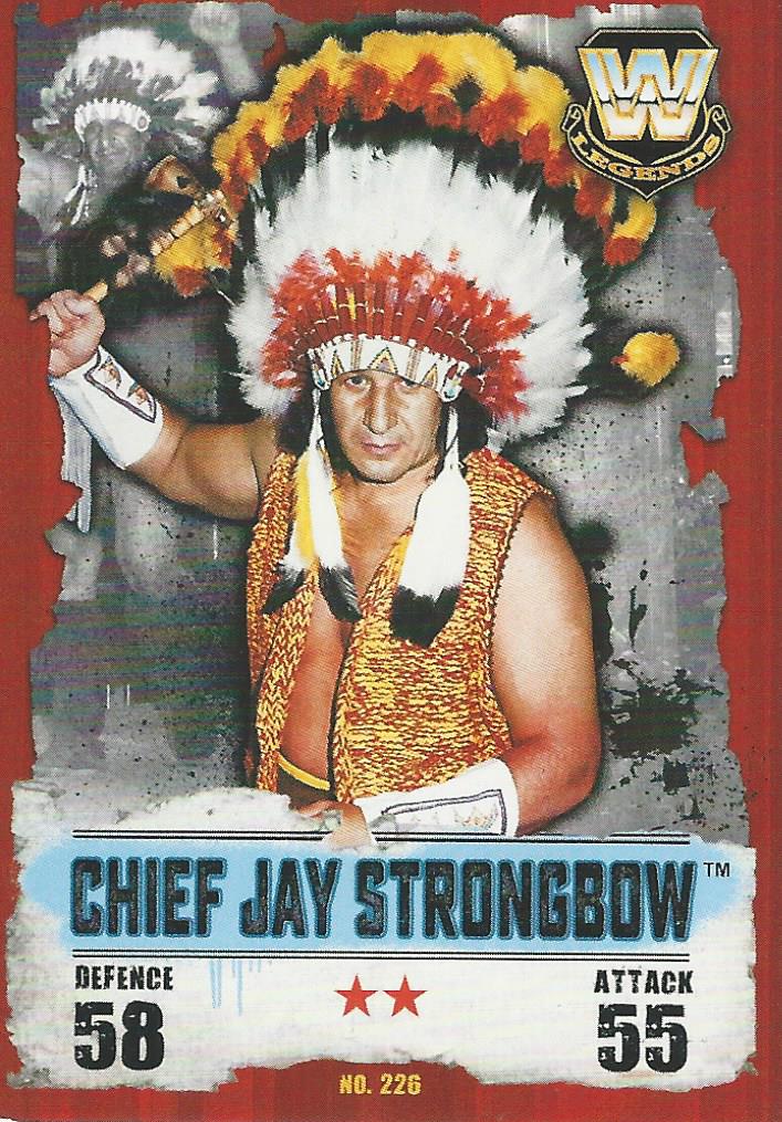 WWE Topps Slam Attax Takeover 2016 Chief Jay Strongbow #226