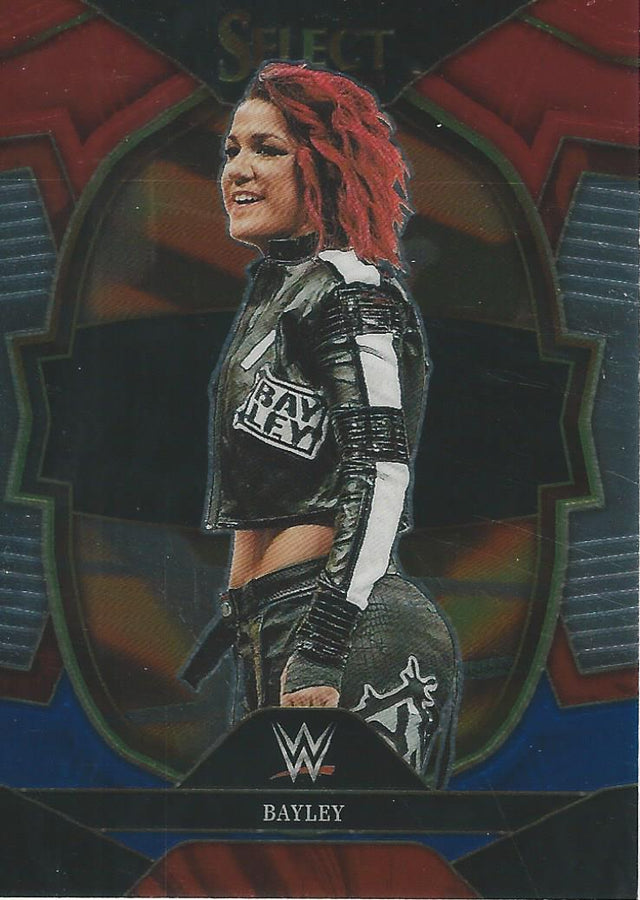 WWE Panini Select 2023 Red/Silver/Blue Bayley #66