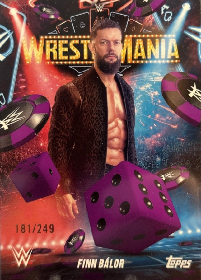 Finn Bálor trading card PW Catalog