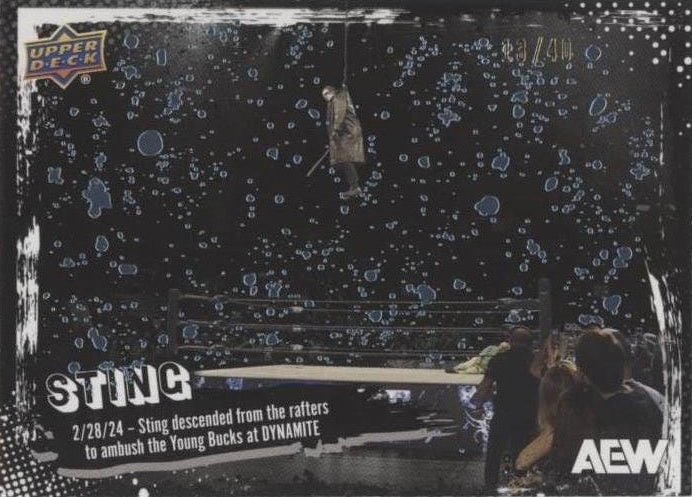 2/28/24 – Sting Descended From the Rafters to Ambush the Young Bucks at Dynamite