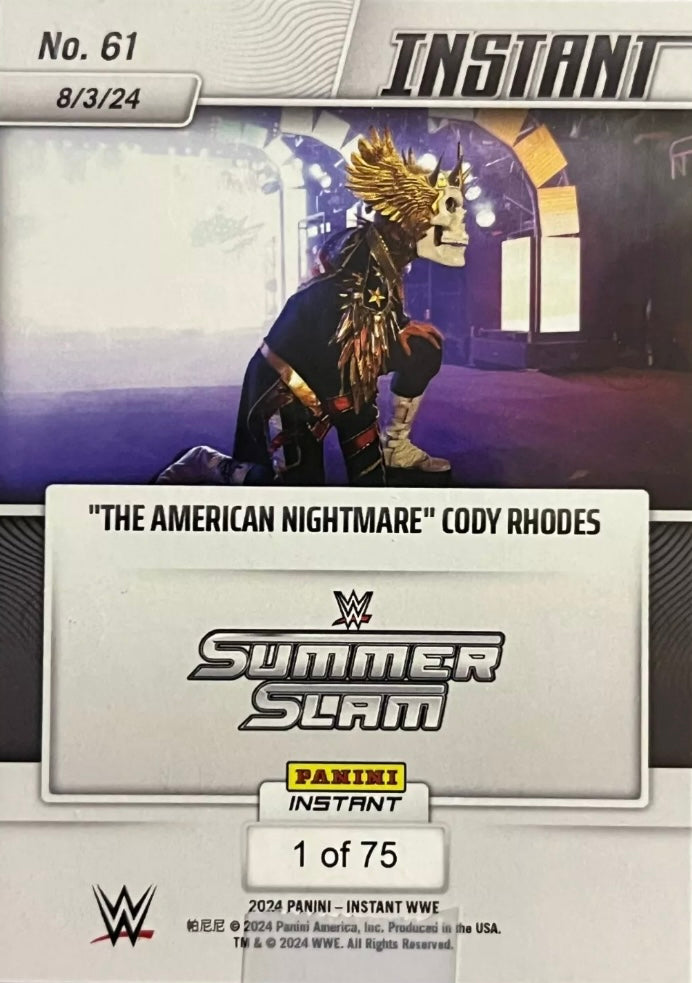 “The American Nightmare” Cody Rhodes – “the American Nightmare” Cody Rhodes Retains the Undisputed WWE Championship