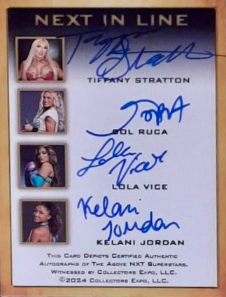 Tiffany Stratton / SOL Ruca / Lola Vice / Kelani Jordan / Jaida Parker / Thea Hail / Gigi Dolan / Michin