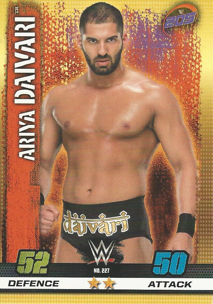 WWE Topps Slam Attax 10th Edition 2017 Ariya Daivari #227