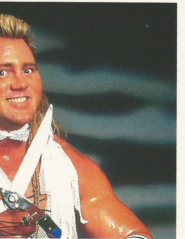 WWF Merlin Stickers 1991 Brutus Beefcake #227