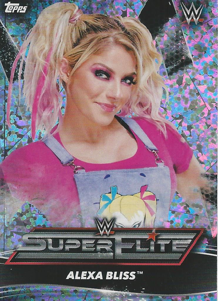 Topps WWE Superstars 2021 Alexa Bliss SE2 trading card PW Catalog