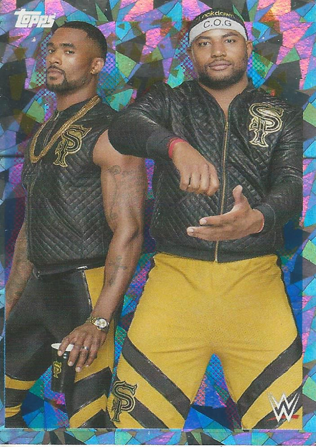 WWE Topps Road to Wrestlemania Stickers 2021 Street Profits #227